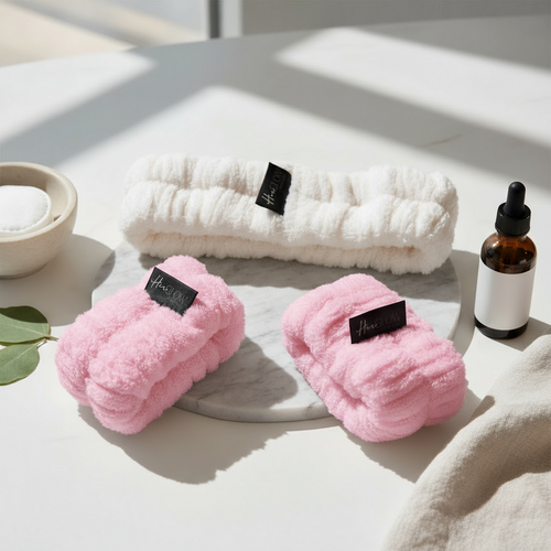 Her - Spa Headband & Wristband Set