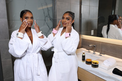 Her - Spa Headband & Wristband Set