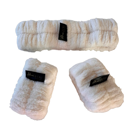 Her - Spa Headband & Wristband Set